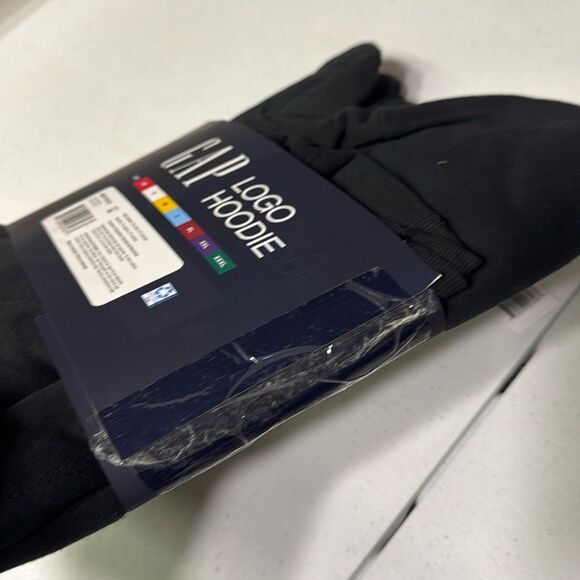 NWT GAP Black Logo Hoodie XL or XXL MSRP $60 - Picture 5 of 13